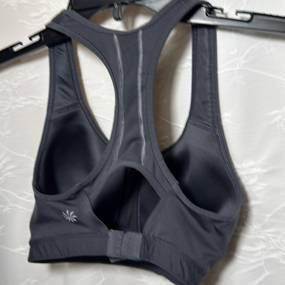 Athleta sports bra gray 32D